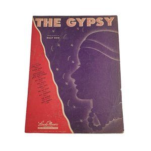 Vintage Sheet Music The Gypsy 1946 Piano Voice Chords Easy Listening